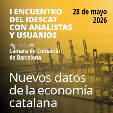 I Encuentro del Idescat con Analistas y Usuarios
